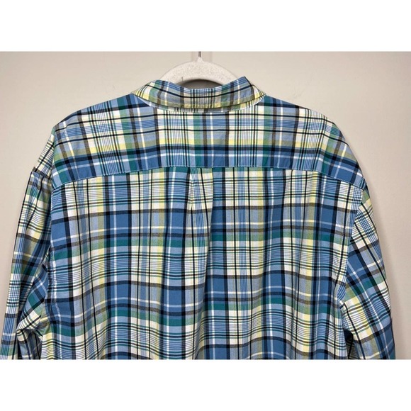 Gap Factory Plaid Button Up Shirt Size XL - Picture 7 of 7